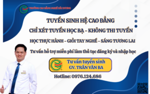 Tuyển sinh hệ cao đẳng năm 2026