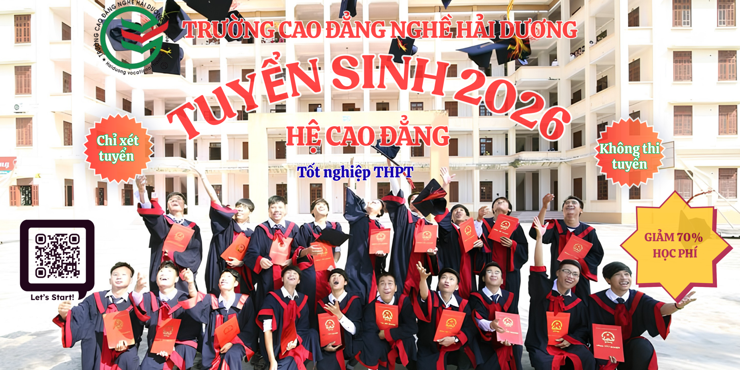 Trường cao đẳng nghề Hải Dương tuyển sinh hệ cao đăng năm 2026
