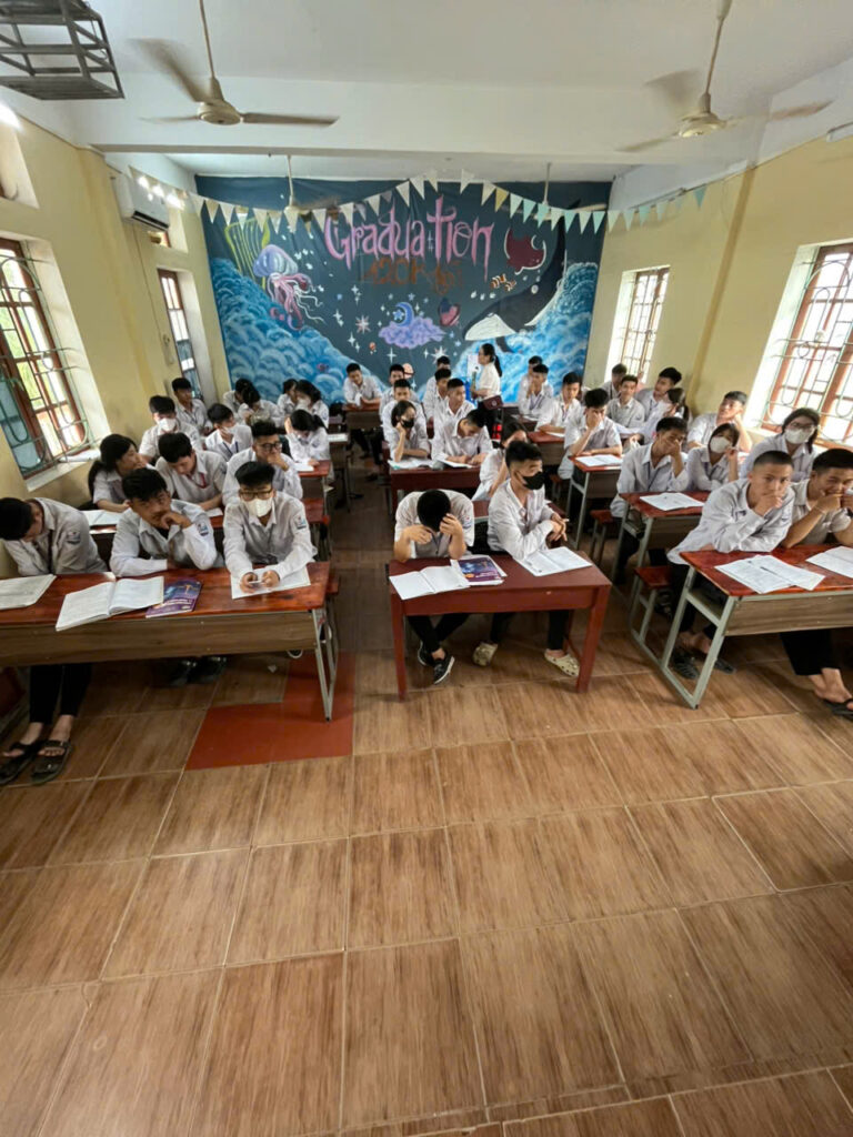 Tư vấn học nghề trực tiếp tại lớp học các trường THPT trên địa bàn Hải Dương