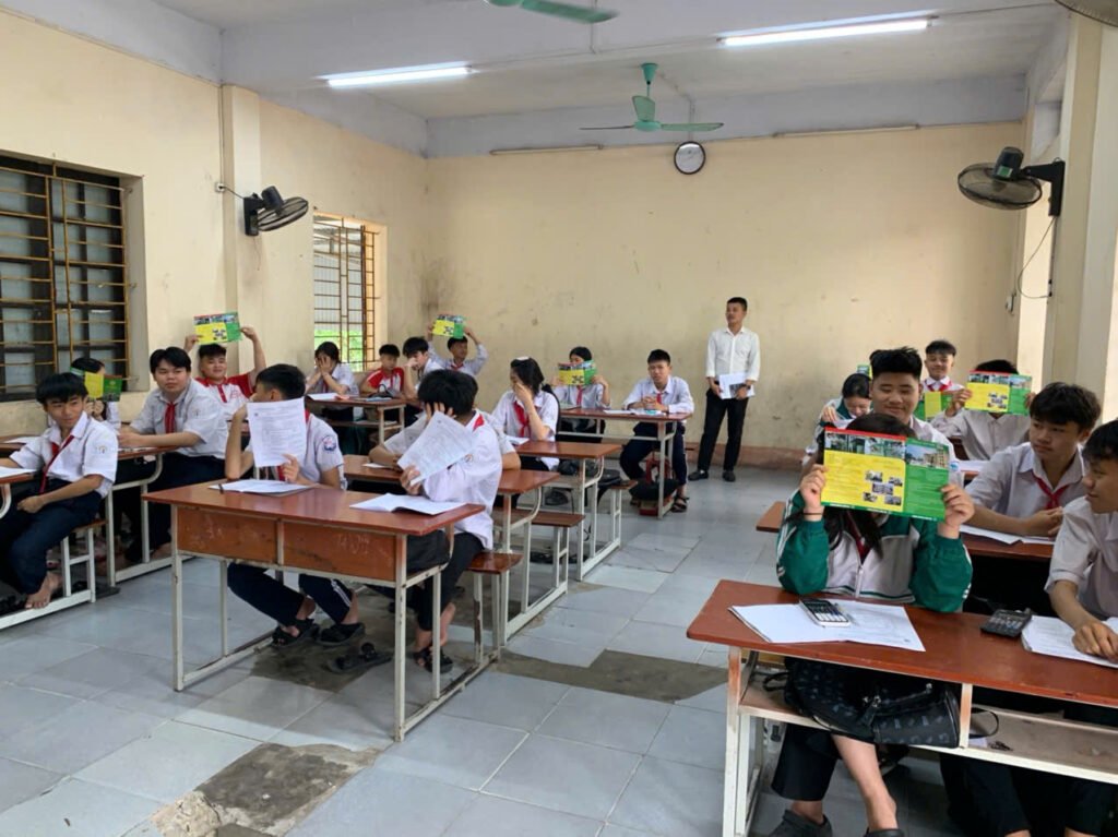 Tư vấn tuyển sinh hệ 9+ tại các trường THCS trên địa bàn Hải Dương, Hải Phòng