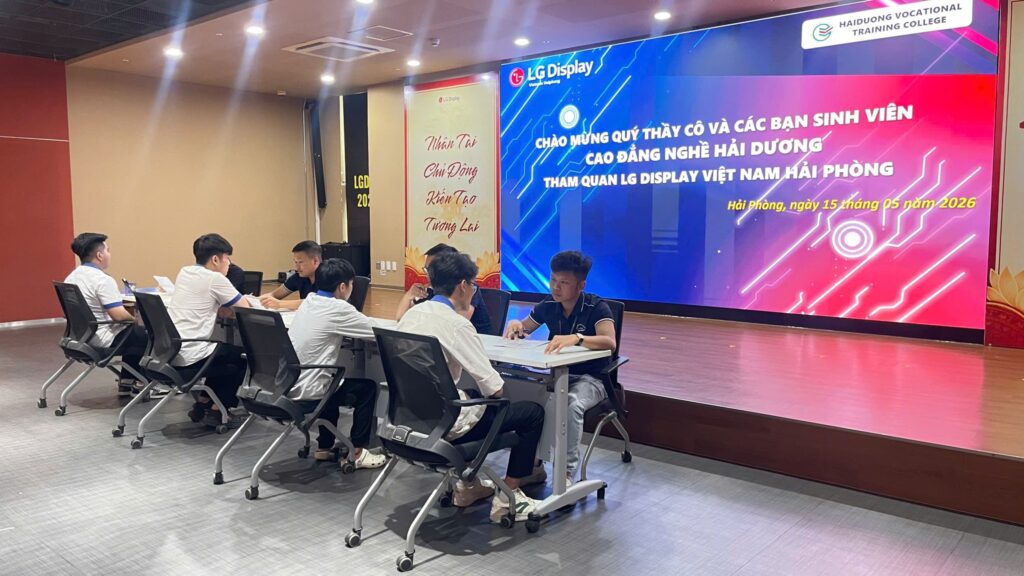 LGDISPLAY phỏng vấn tuyển dụng sinh viên HDVTC chuẩn bị ra trường