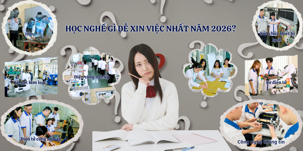 Học nghề gì dễ xin việc năm 2026