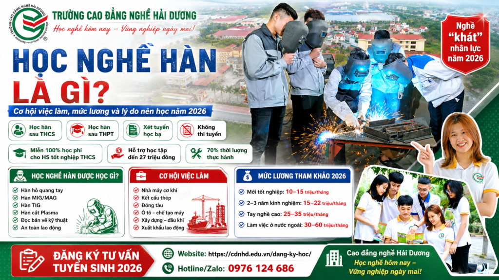 Học nghề Hàn