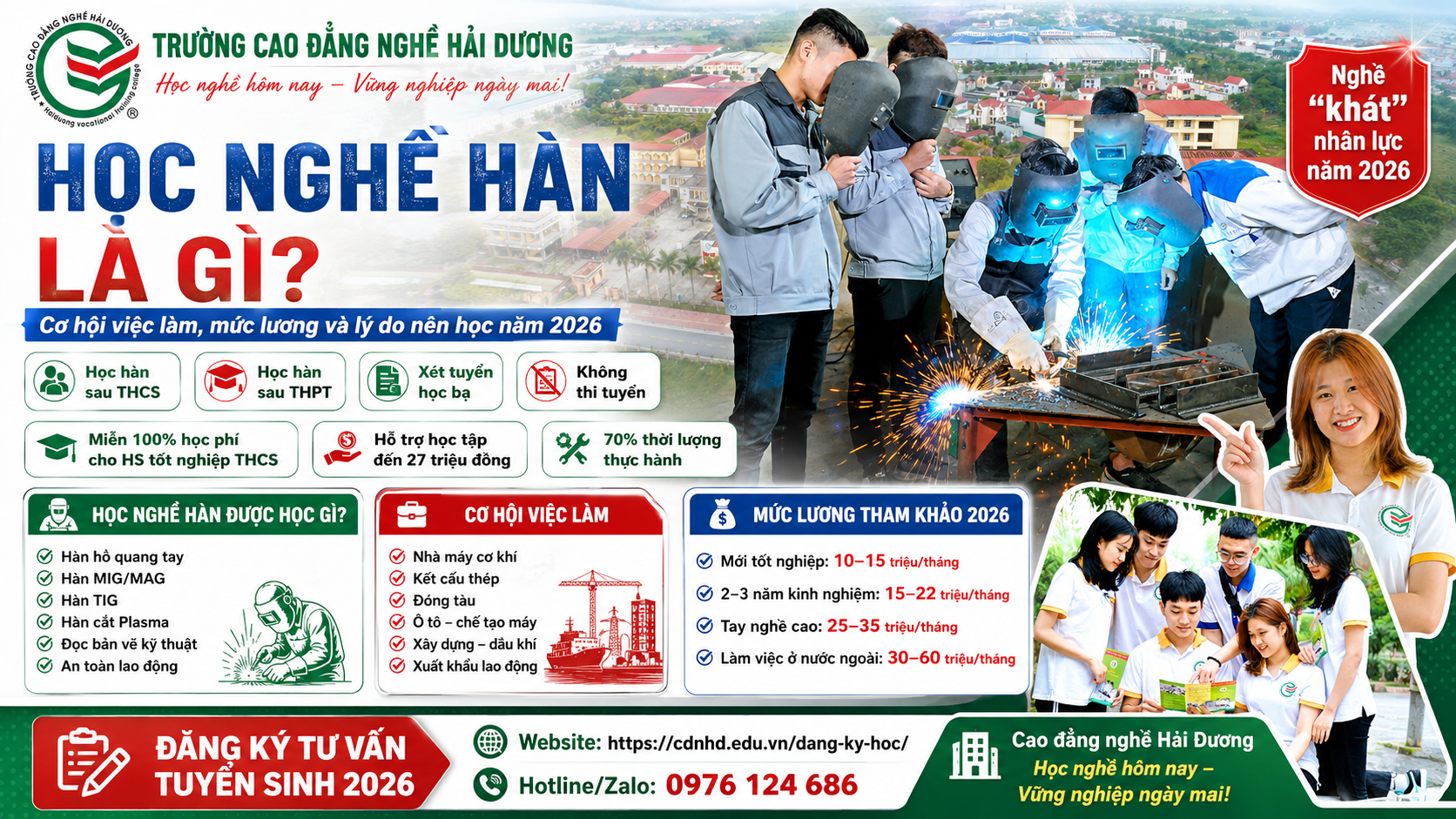 Học nghề Hàn
