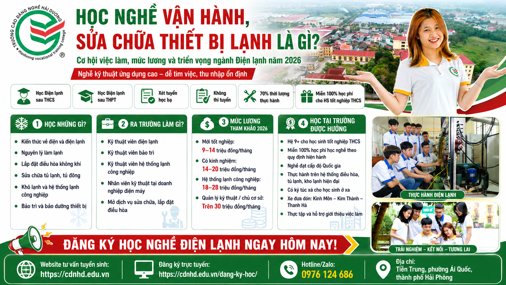 Học nghề vận hành sửa chữa thiết bị lạn là gì