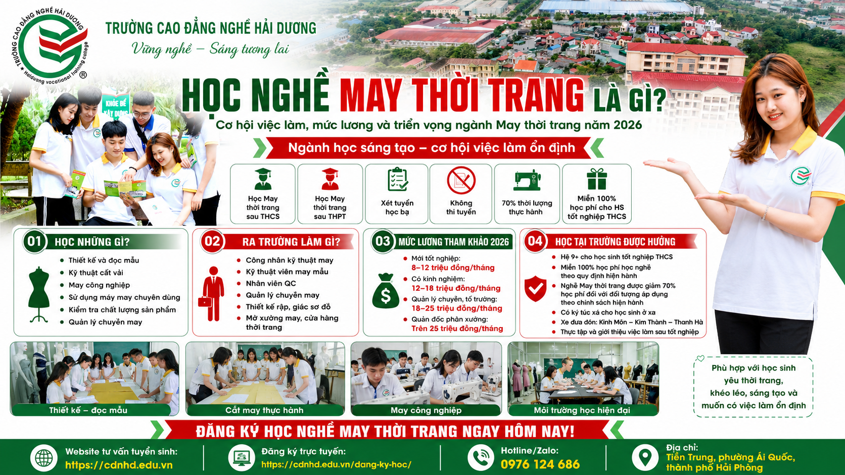 Học nghề may thời trang là gì